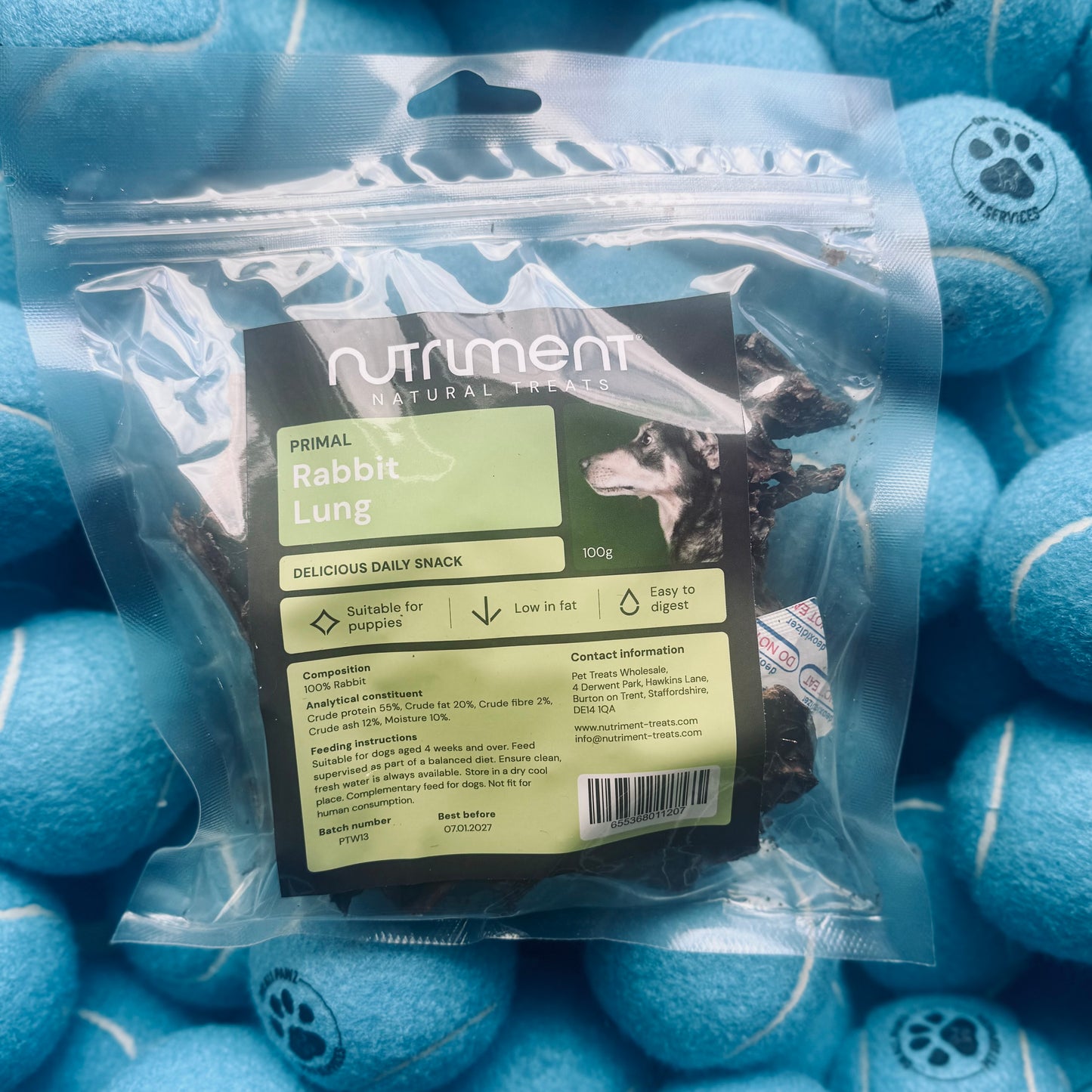 Rabbit Lung 100g