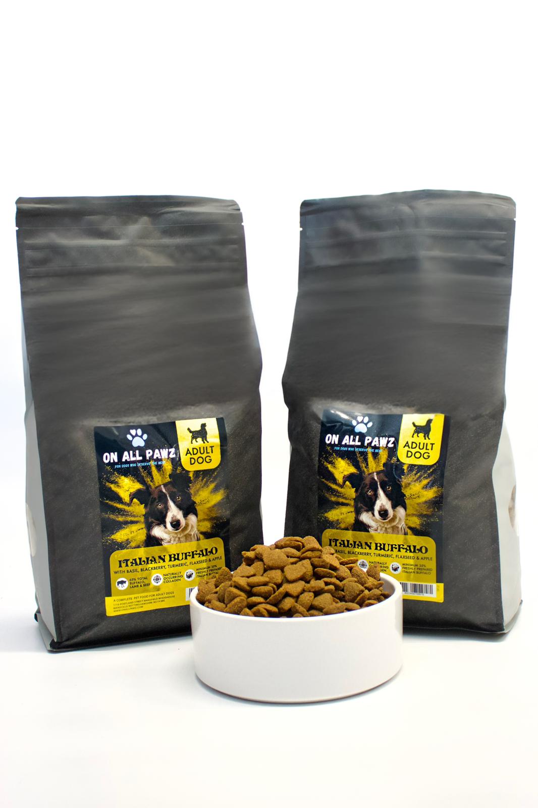 Buffalo, Beef & Lamb Superfood Dog Food 2kg | Grain-Free | High Protein with Collagen & Joint Care