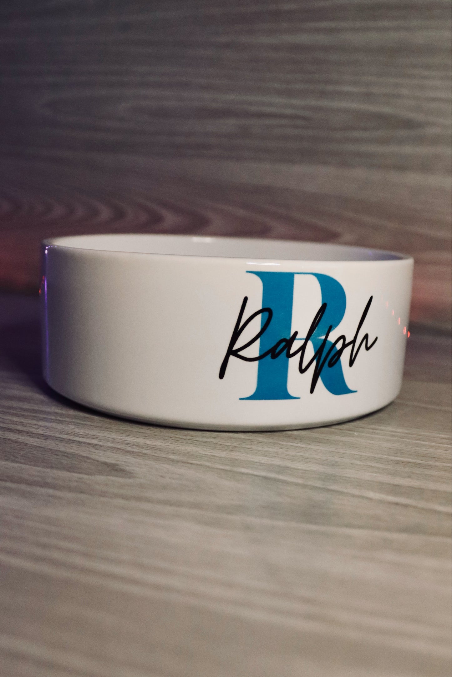 Personalised Ceramic Pet Bowl | Custom Dog & Cat Feeding Dish | Food & Water Bowl