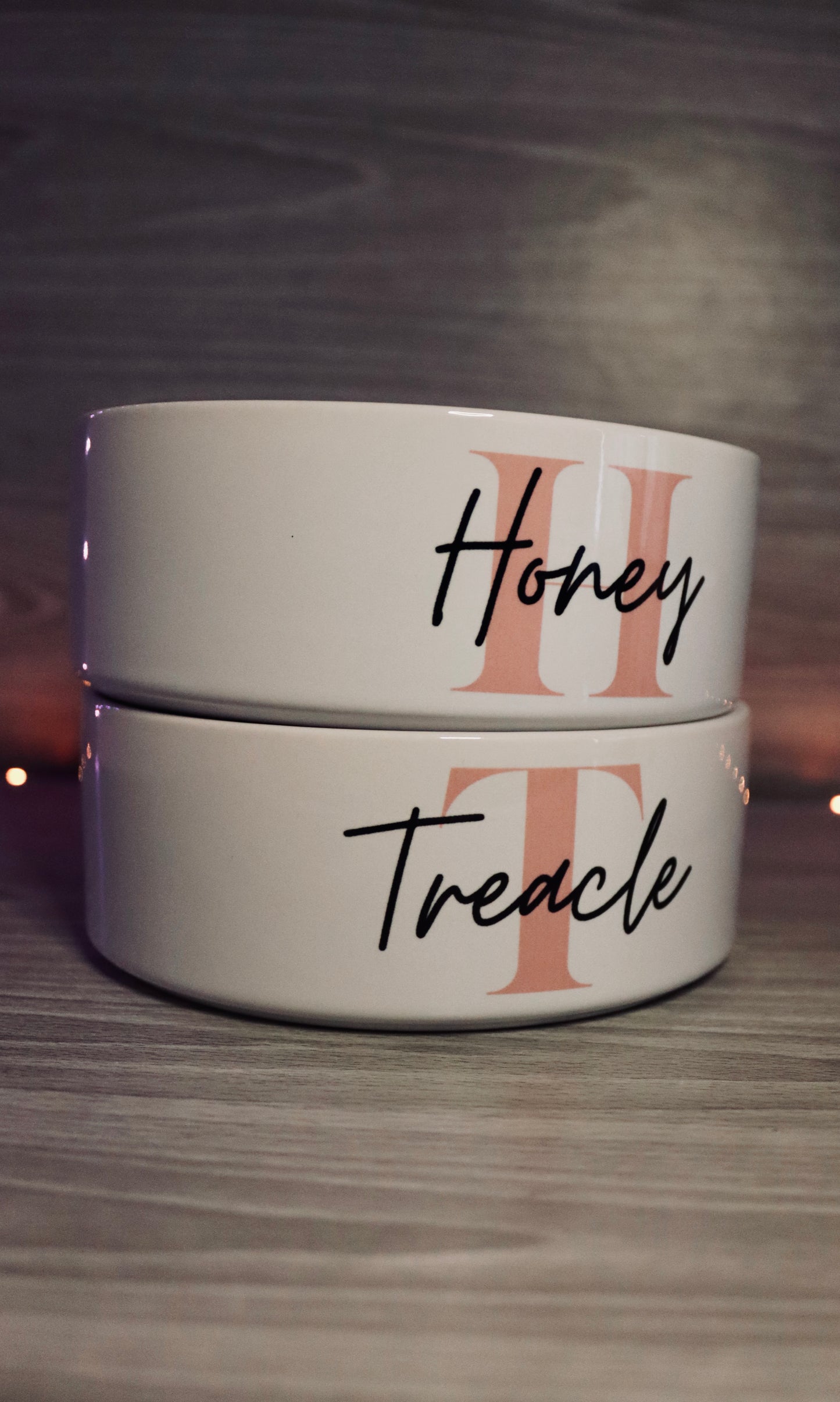 Personalised Ceramic Pet Bowl | Custom Dog & Cat Feeding Dish | Food & Water Bowl