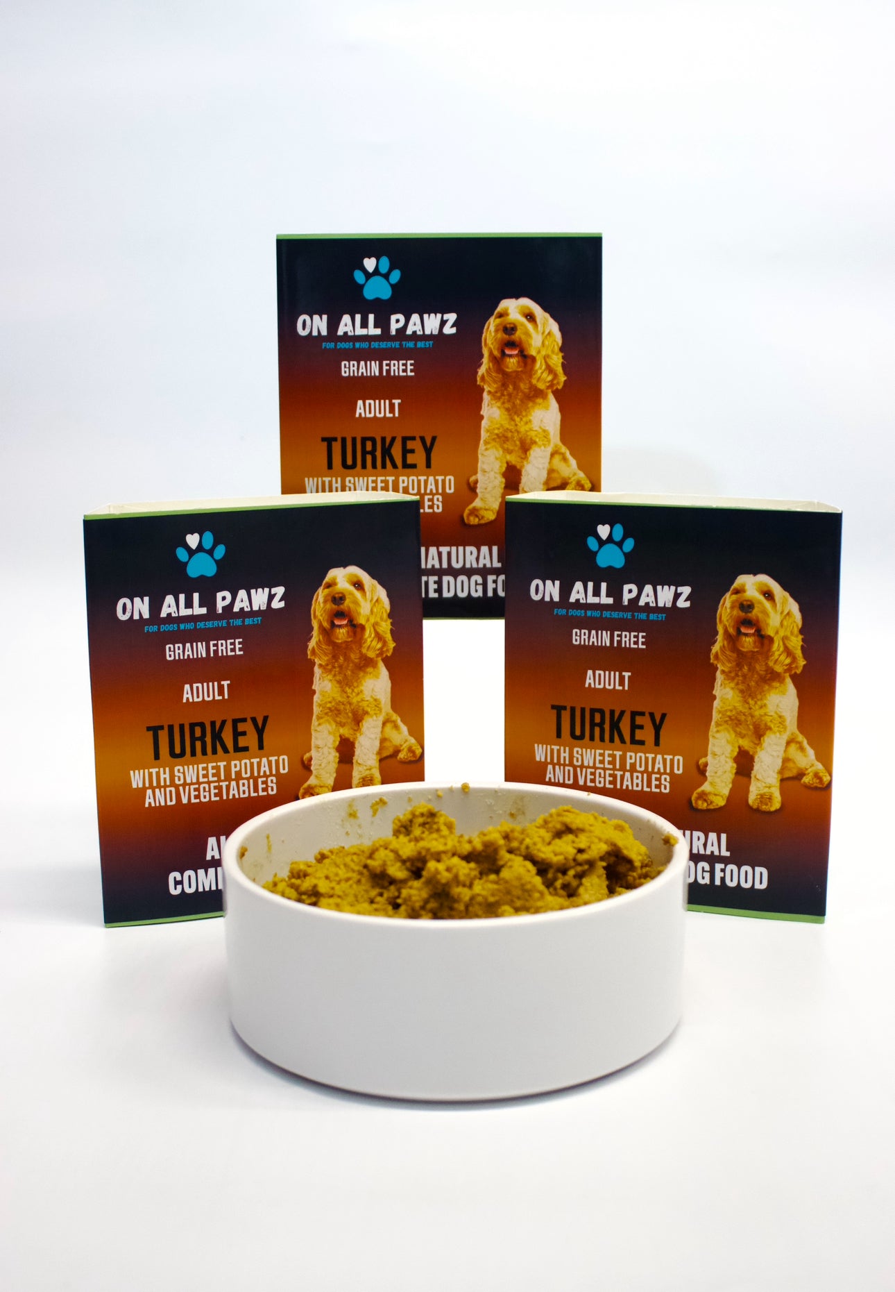 Turkey with Sweet Potato & Vegetables Dog Food | Grain-Free Adult Meal