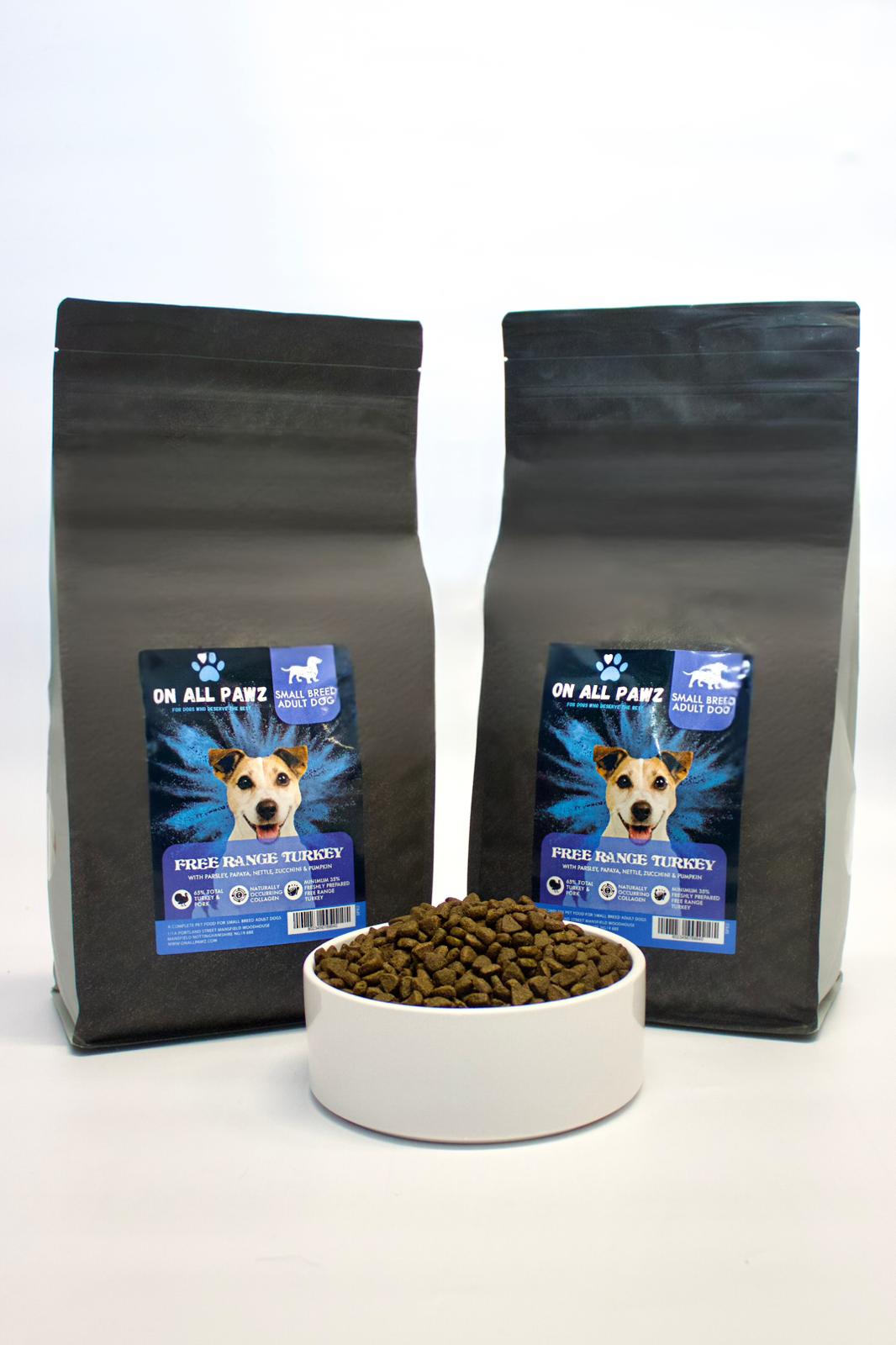 Turkey & Pork Dog Food 2kg | Grain-Free | Joint Support | Digestive Health