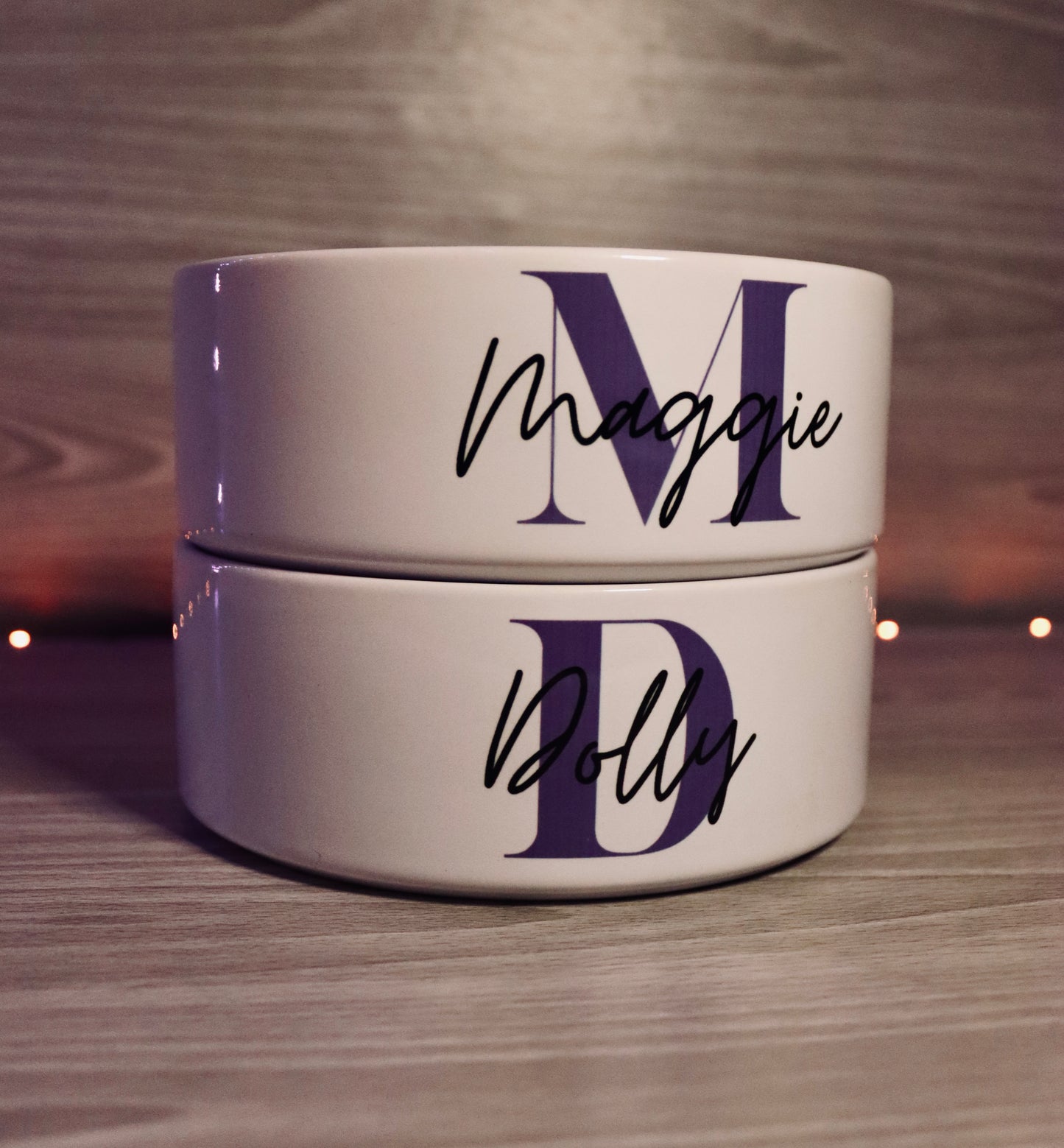 Personalised Ceramic Pet Bowl | Custom Dog & Cat Feeding Dish | Food & Water Bowl