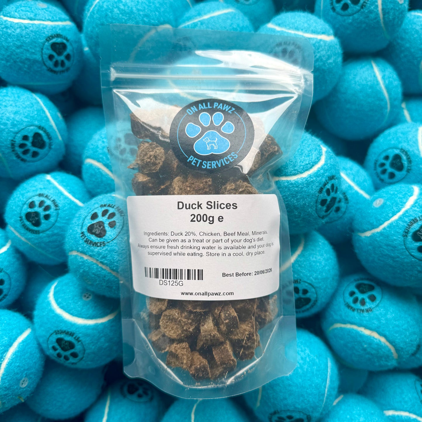 Gourmet Slices Dog Treats | Healthy Chopped Sausage Training Rewards – Grain-Free