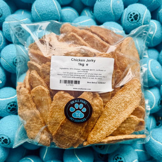 Chicken Jerky Pieces for Dogs 250g | Natural Protein Treats