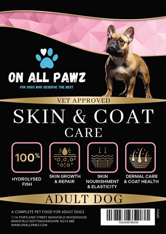 Browse our range of grain-free dog food made for sensitive stomachs. Natural ingredients with no wheat, maize, or soya.