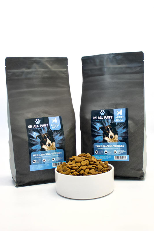 Turkey & Pork Superfood Dog Food 2kg | Grain-Free, High Protein | Natural Hypoallergenic Recipe