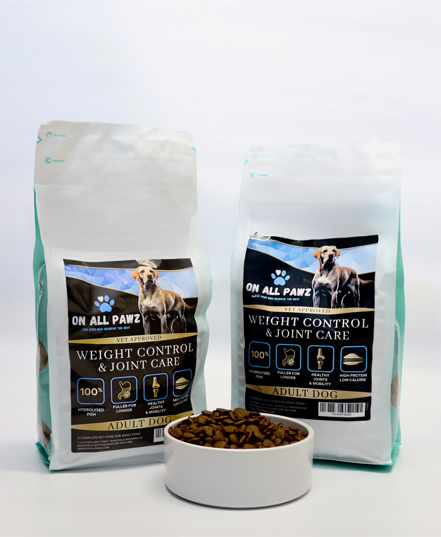 Weight Control & Joint Care Dog Food 1.5kg | Grain-Free Gentle Nutrition for Sensitive Dogs