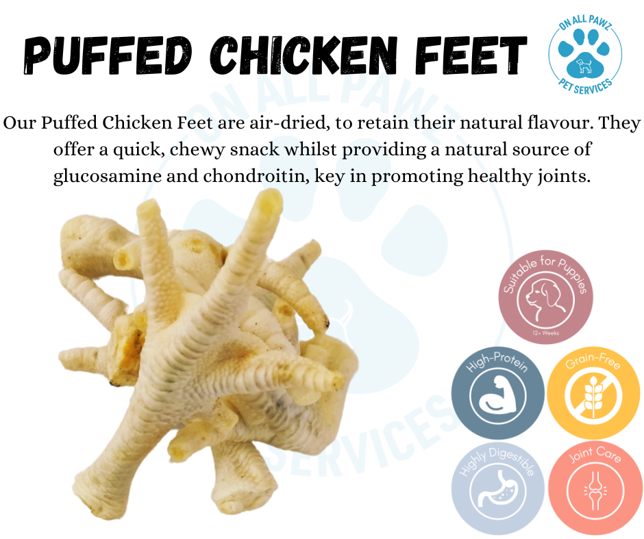 Puffed Chicken Feet 1KG