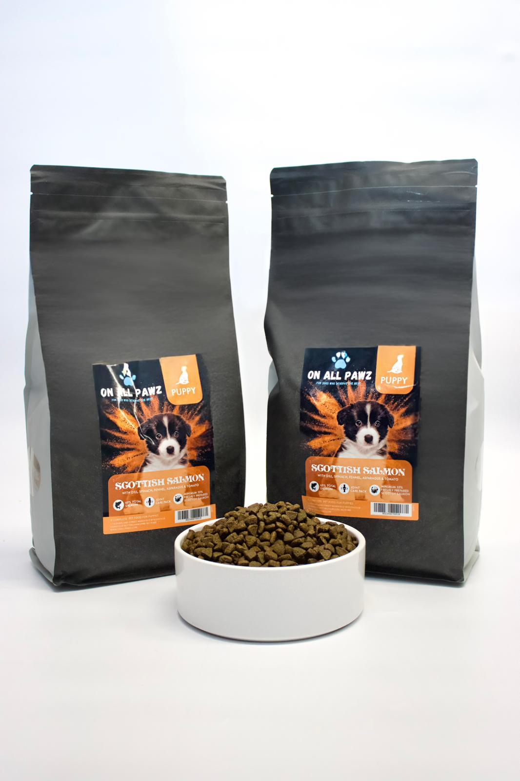 Puppy Salmon Dog Food 2kg | Grain-Free | Omega-3 & Joint Support | Healthy Growth