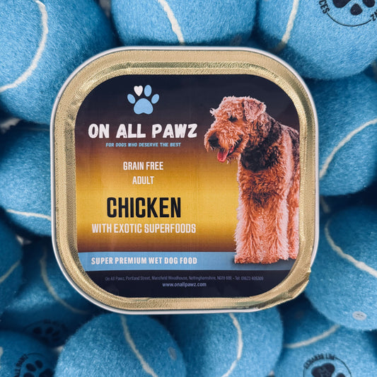 On All Pawz Wet Superfoods Chicken