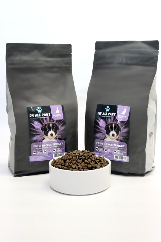 Puppy Turkey & Pork Dog Food 2kg | Grain-Free | Natural Growth Support | High Protein