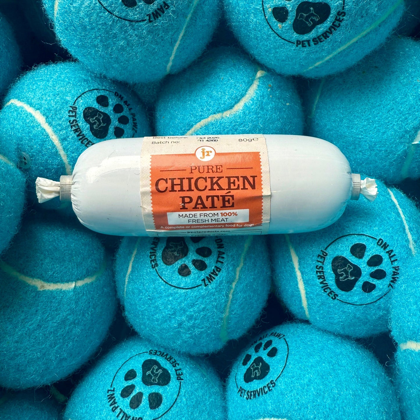 JR Premium PurePaté for Dogs 80g | 100% Natural Grain-Free Complete Food