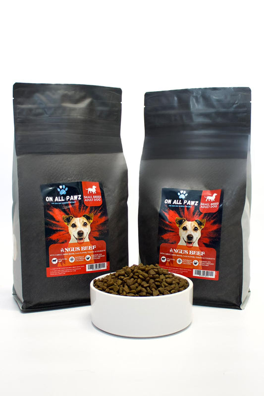 Small Breed Angus Beef Dog Food 2kg | Grain-Free | High Protein with Collagen & Joint Support