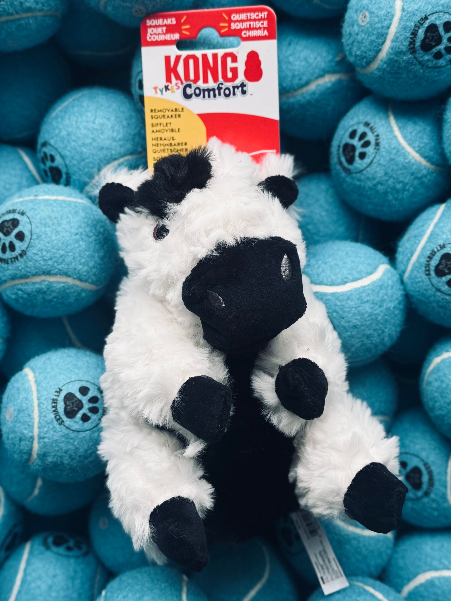Kong Comfort Tykes Cow Small