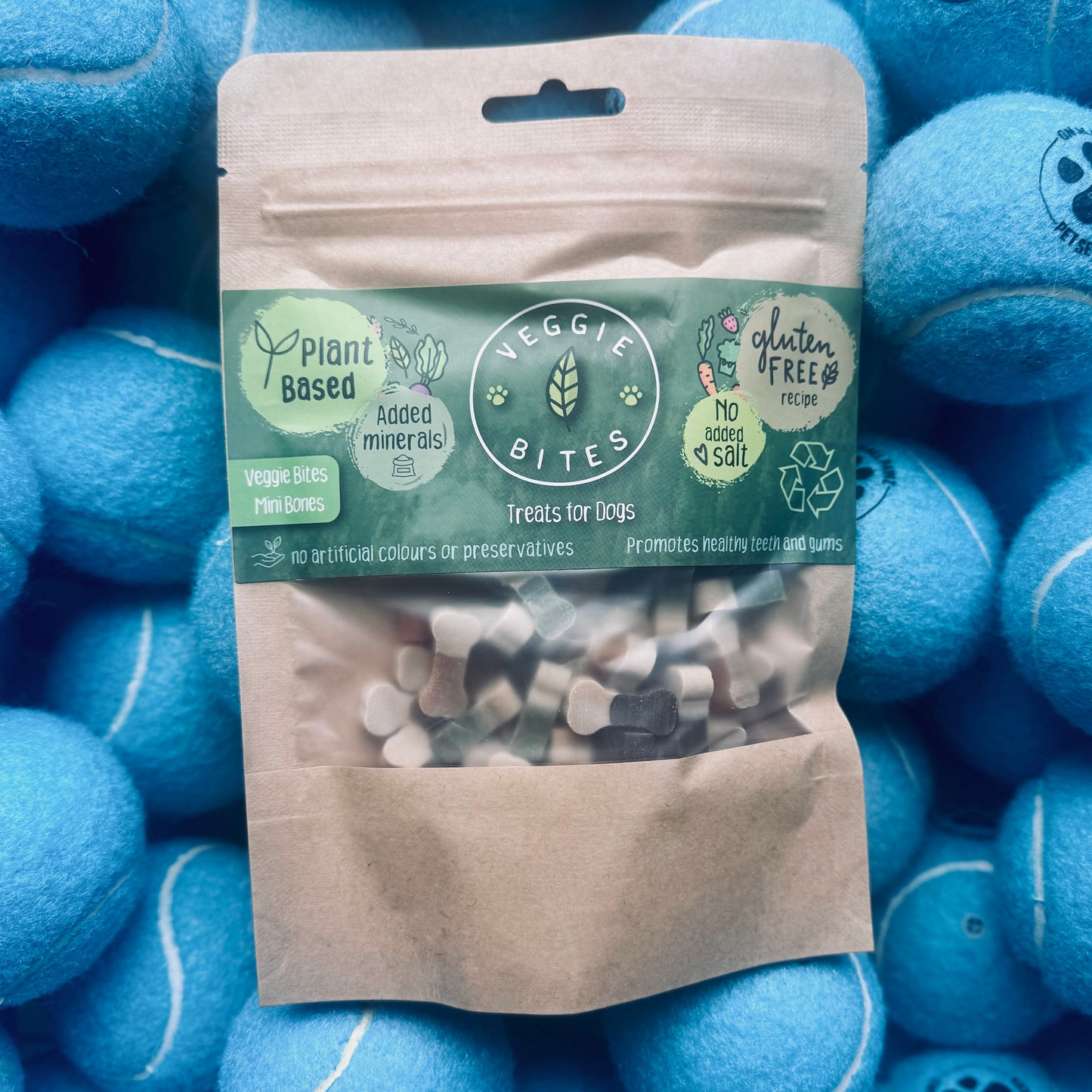 Veggie Bites Mini Bones 100g