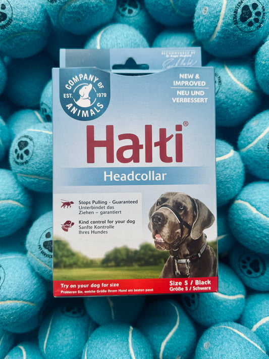 CoA Halti Headcollar Size 5 Black