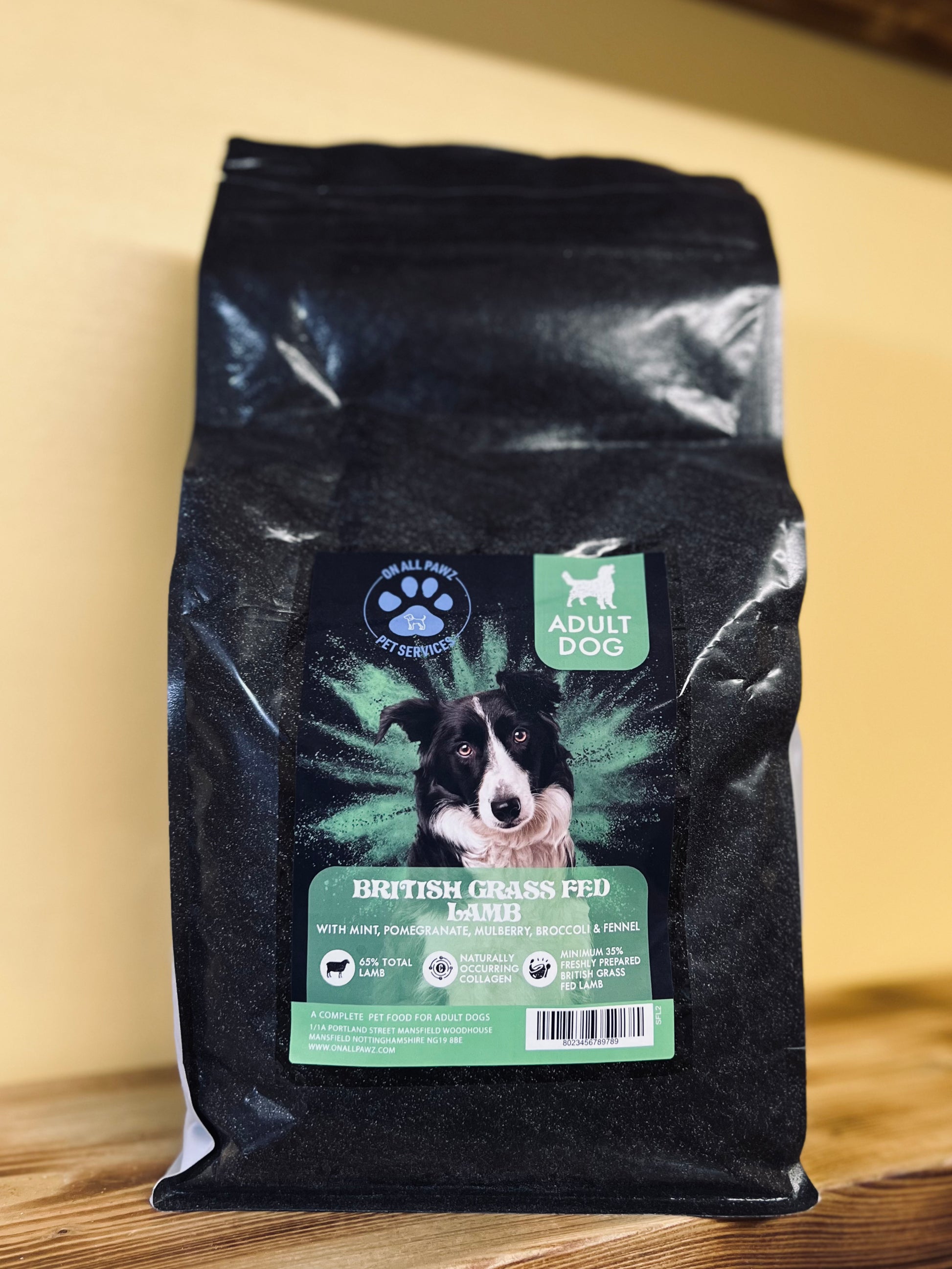 Superfood British Grass Fed Lamb Adult Dog 2KG