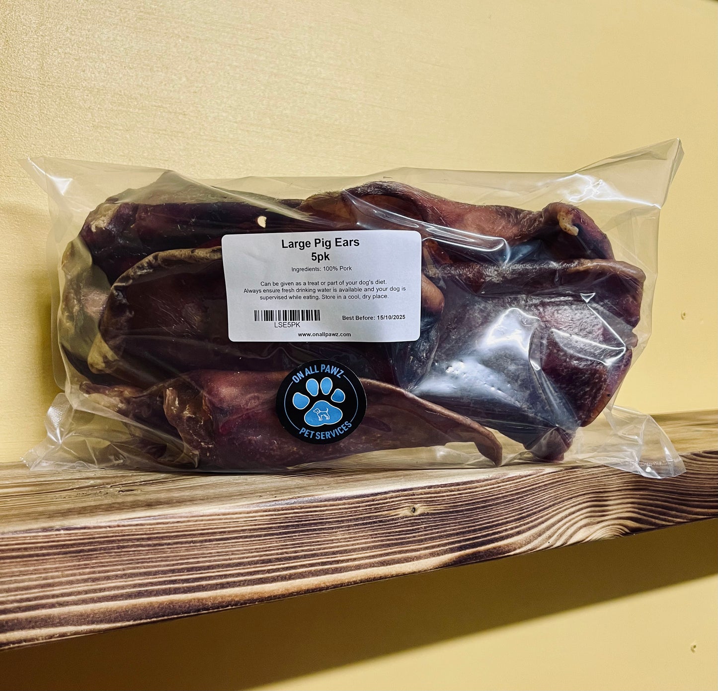 Large Pig Ears 5pk