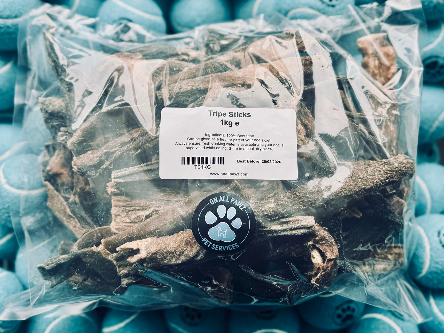 Tripe Sticks for Dogs 200g | Natural Beef Dog Treats