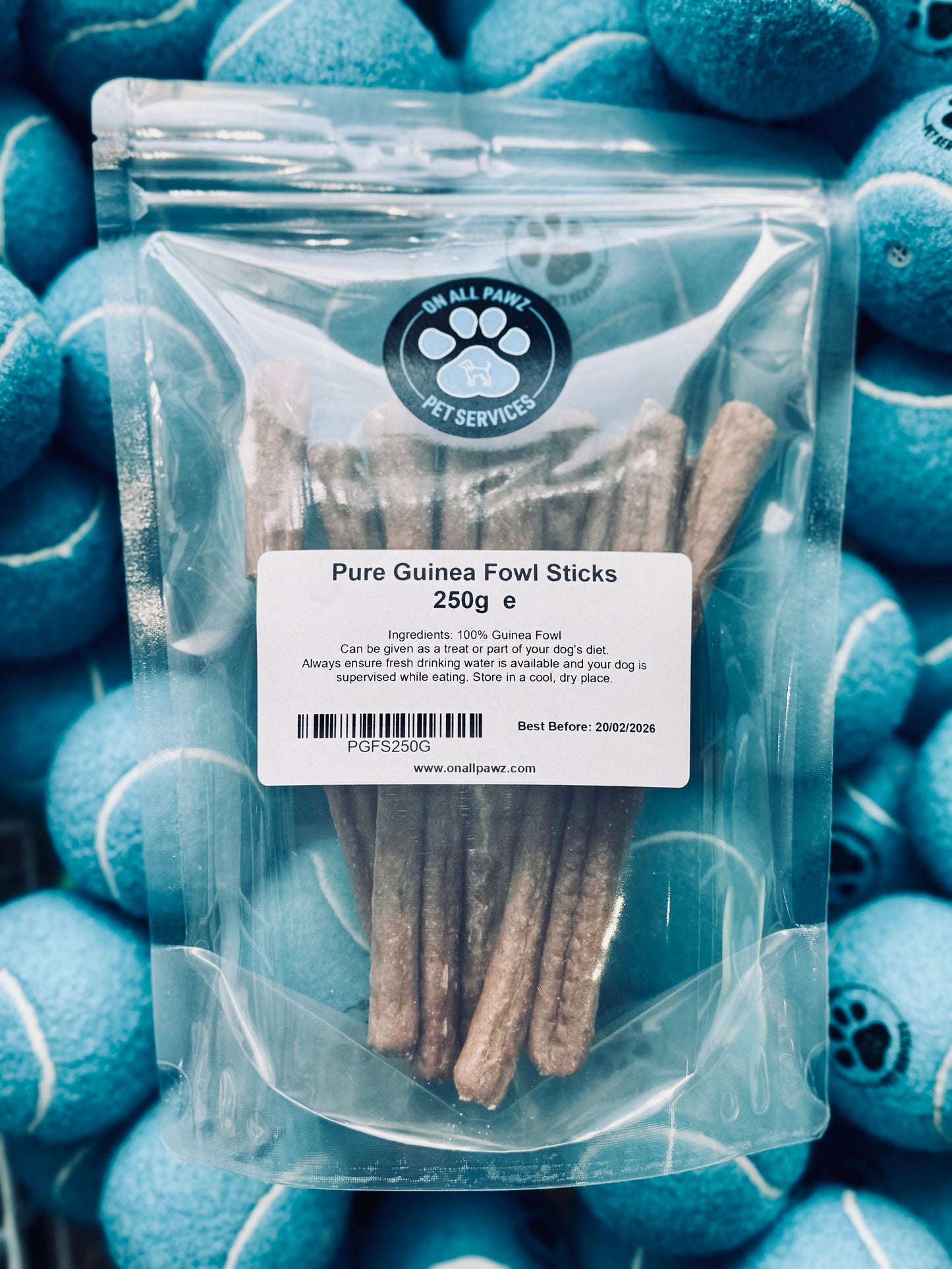 Gourmet Turkey Sticks for Dogs 250g | Healthy & Hypoallergenic Training Treats