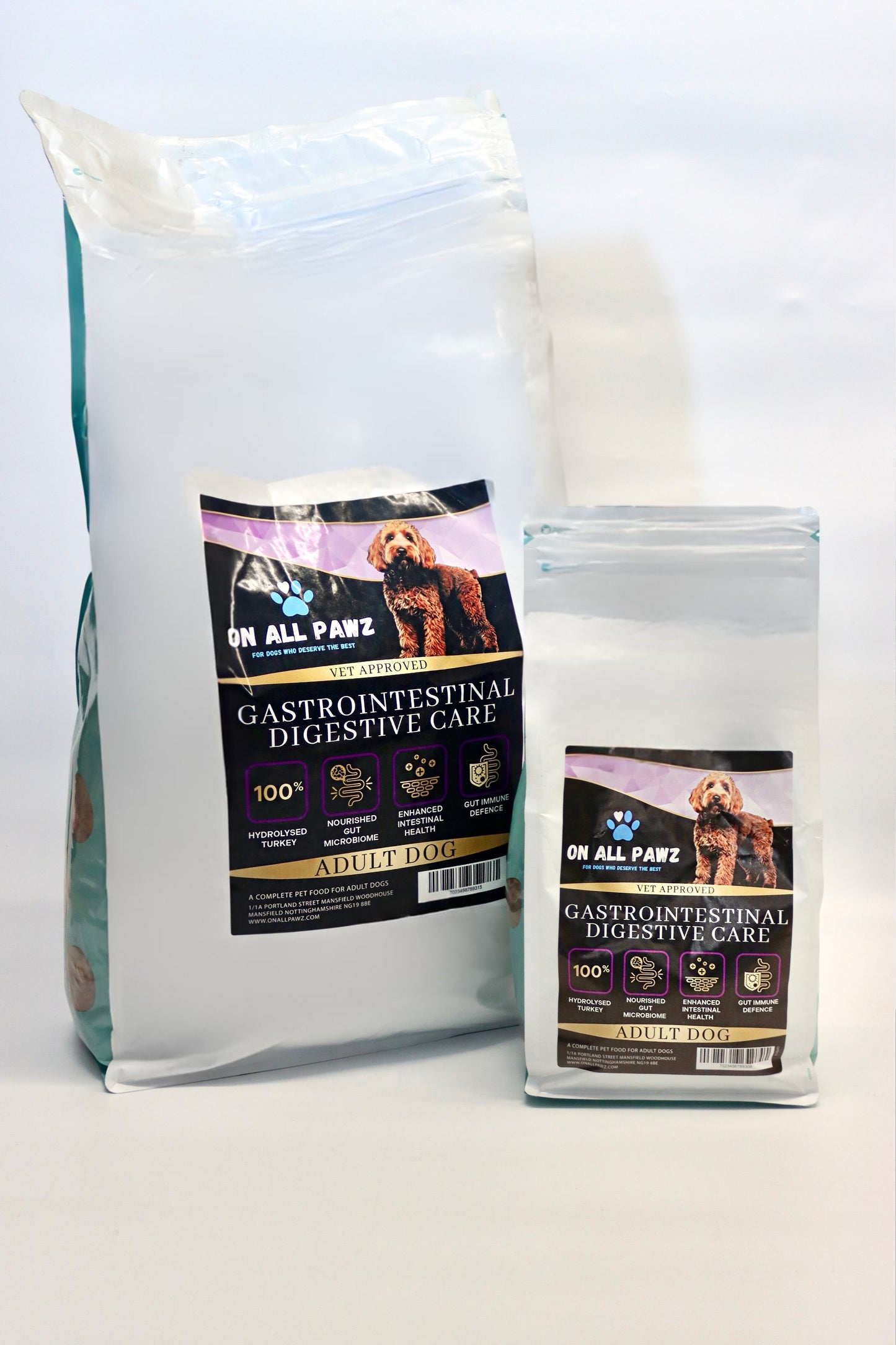 Gastrointestinal Digestive Care 1.5kg Turkey Dog Food | Grain-Free Sensitive Nutrition for Dogs