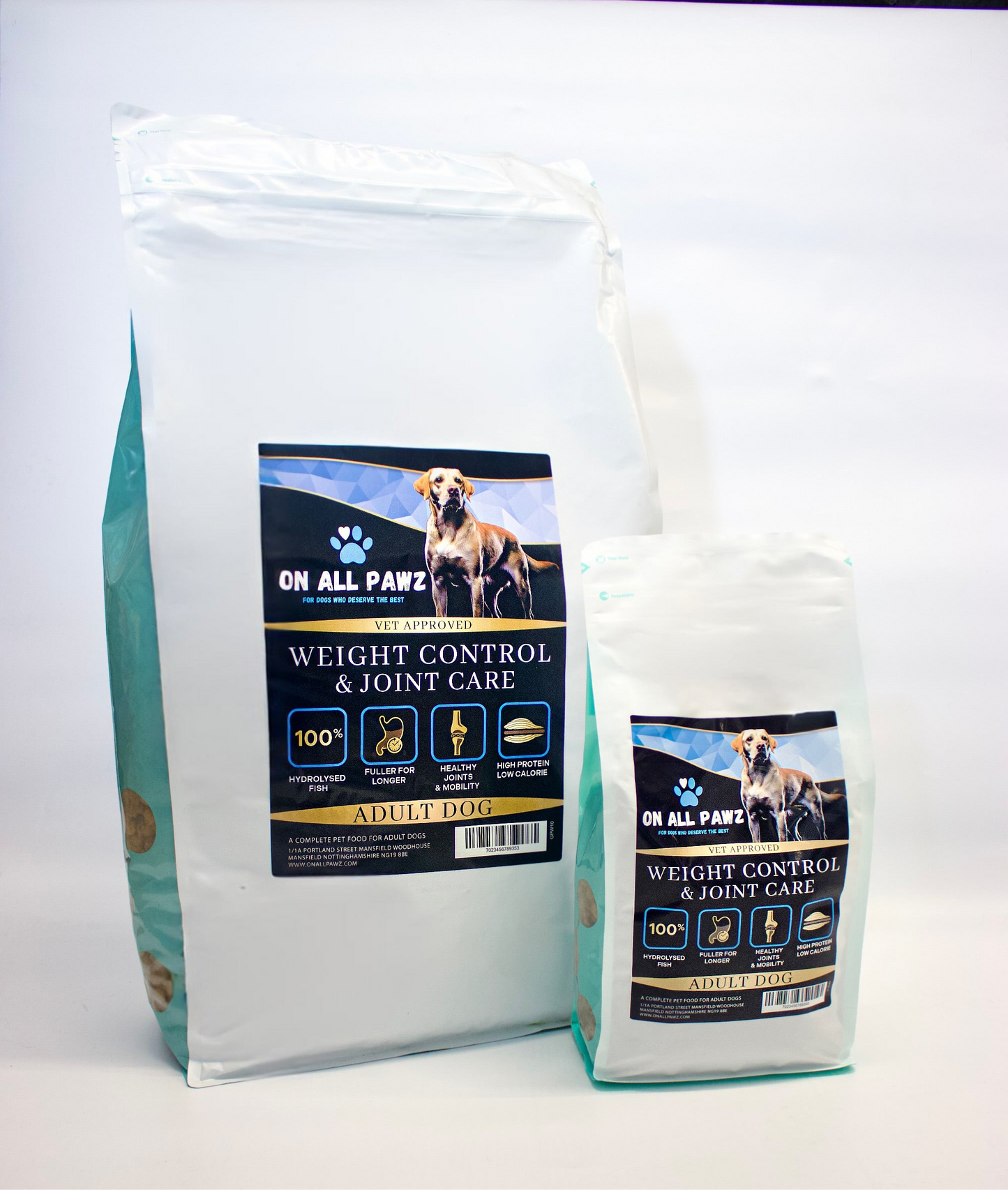 Weight Control & Joint Care Dog Food 1.5kg | Grain-Free Gentle Nutrition for Sensitive Dogs