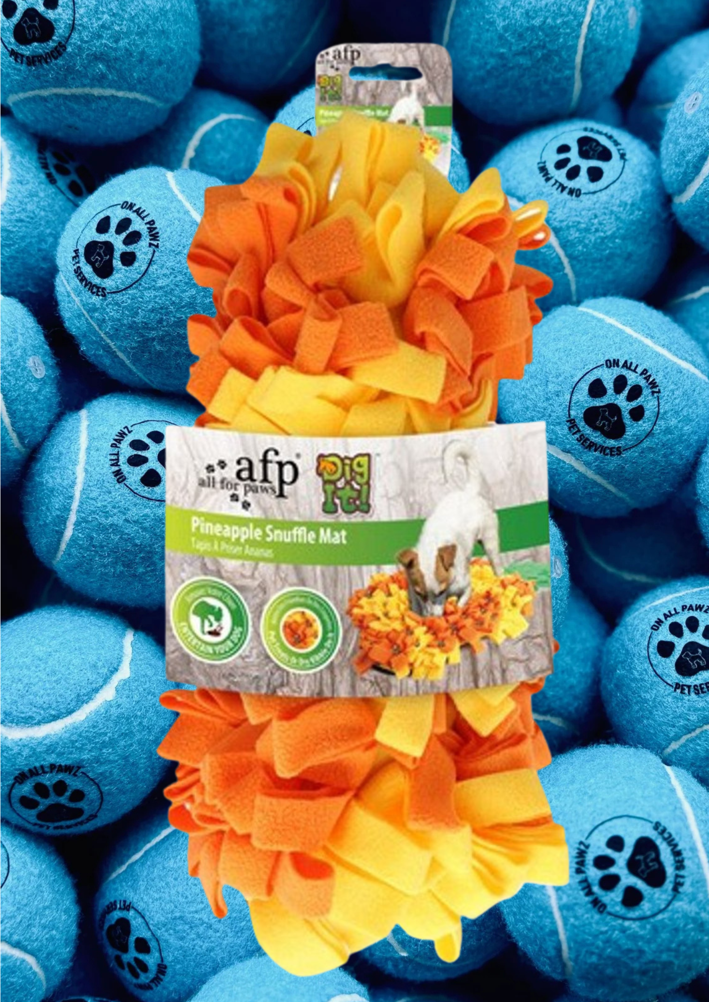 All For Paws Pineapple Snuffle Mat